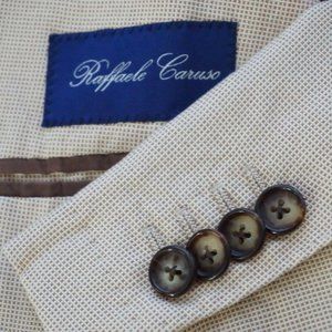 Raffaele Caruso Made in Italy Sand Copper jacket